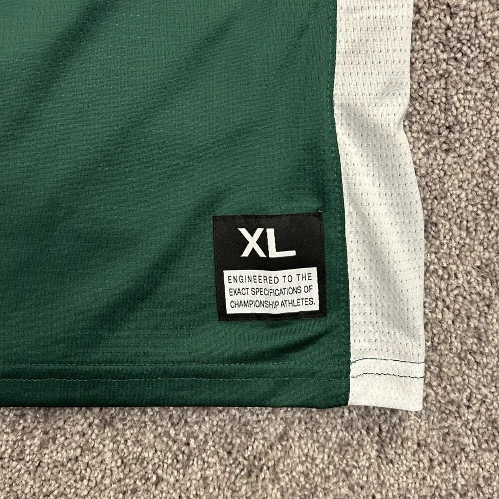 Nike Reversible Basketball Tank Training Practice Green White Kids Size XL - NWT